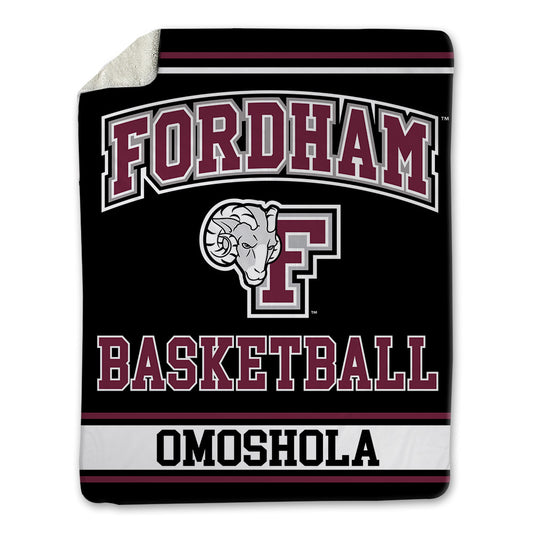 Fordham - NCAA Women's Basketball : Precious Omoshola - Blanket-0