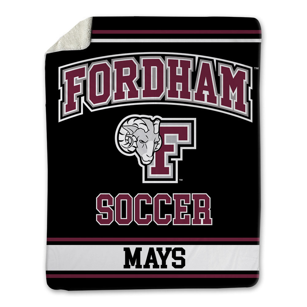 Fordham - NCAA Women's Soccer : Sophia Mays - Blanket-0