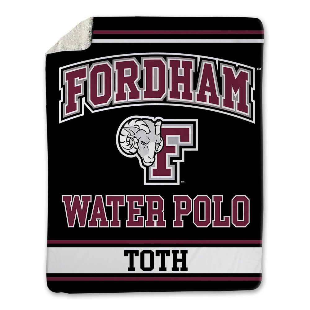 Fordham - NCAA Men's Water Polo : Andras Toth - Blanket-0
