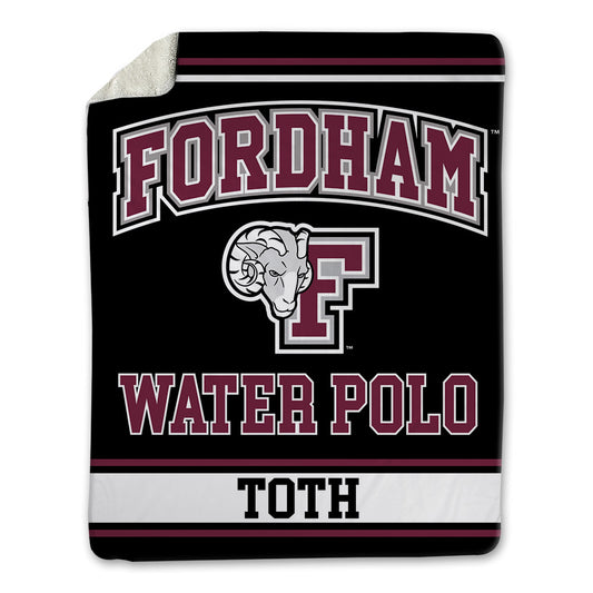 Fordham - NCAA Men's Water Polo : Andras Toth - Blanket-0