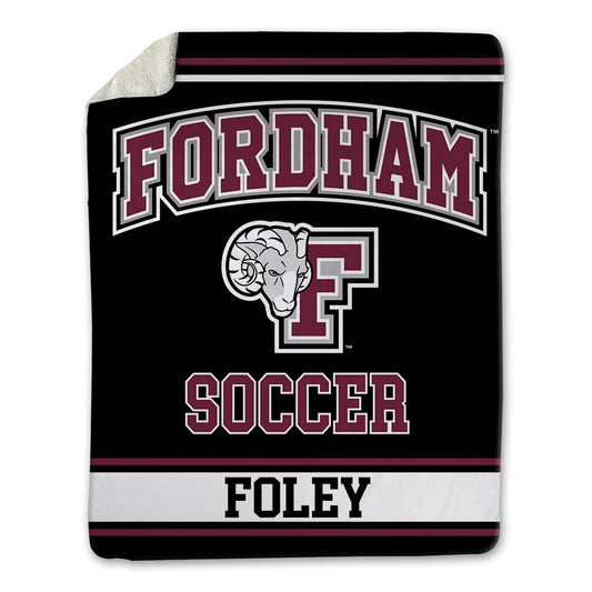 Fordham - NCAA Men's Soccer : Ryan Foley - Blanket-0
