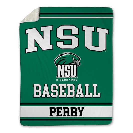 Northeastern State - NCAA Baseball : Joey Perry - Blanket-0