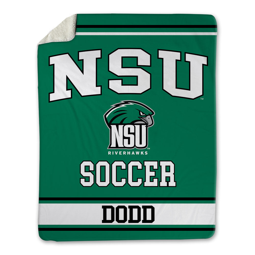 Northeastern State - NCAA Women's Soccer : Brooke Dodd - Blanket-0