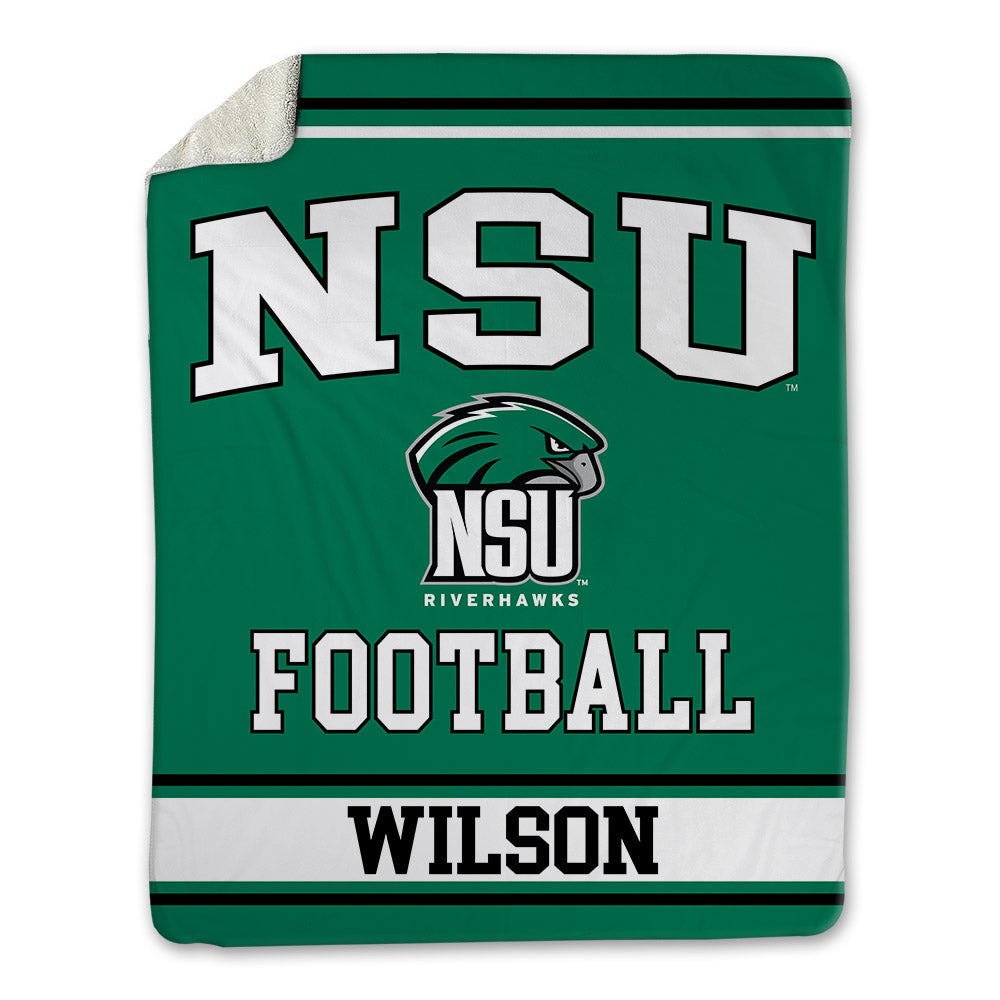Northeastern State - NCAA Football : Donniel Wilson - Blanket-0