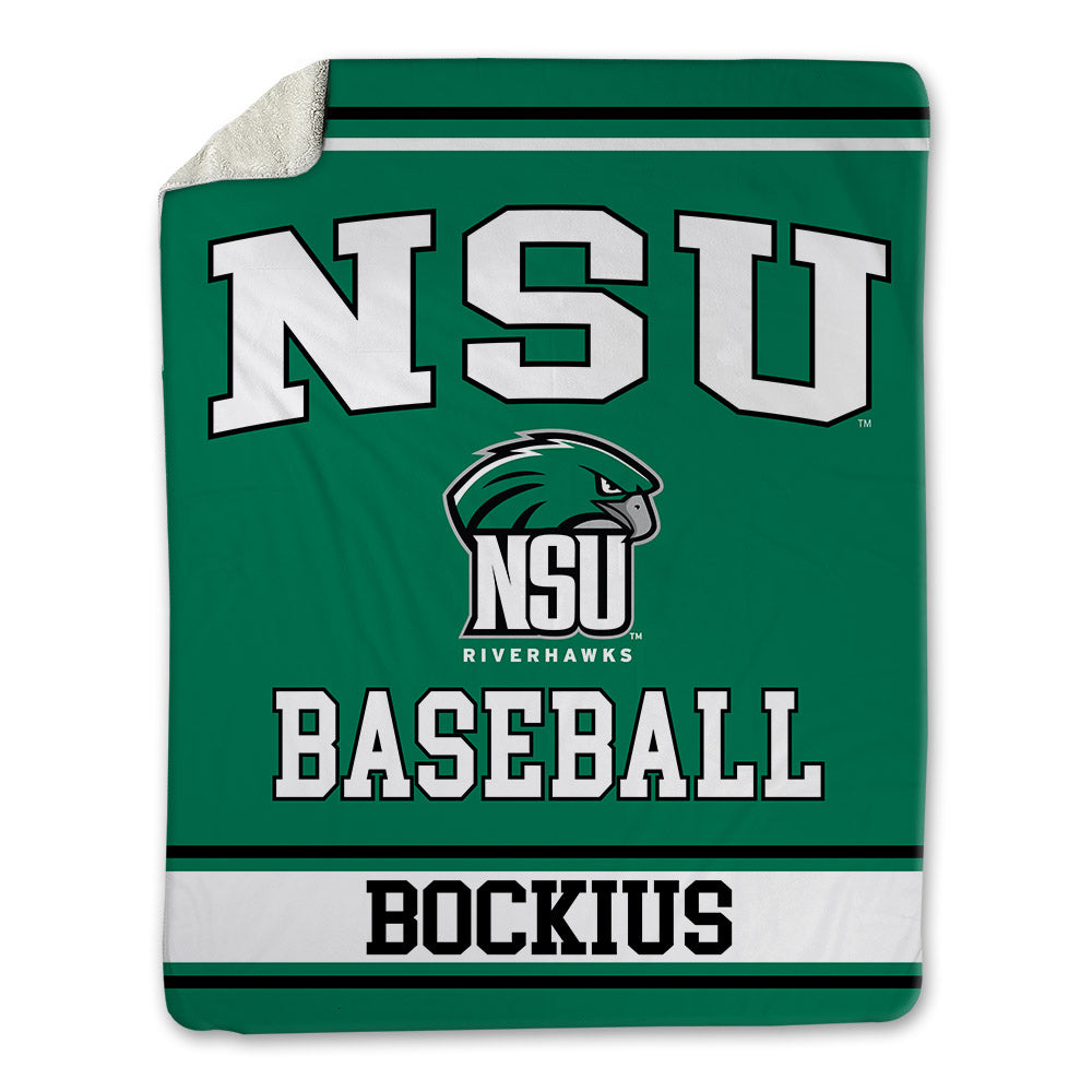 Northeastern State - NCAA Baseball : Brazen Bockius - Blanket-0
