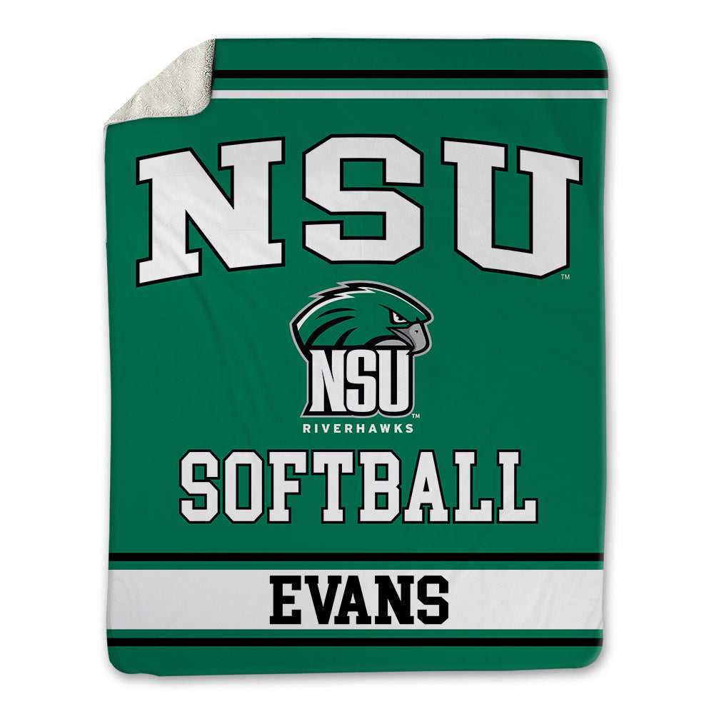 Northeastern State - NCAA Softball : Savannah Evans - Blanket-0