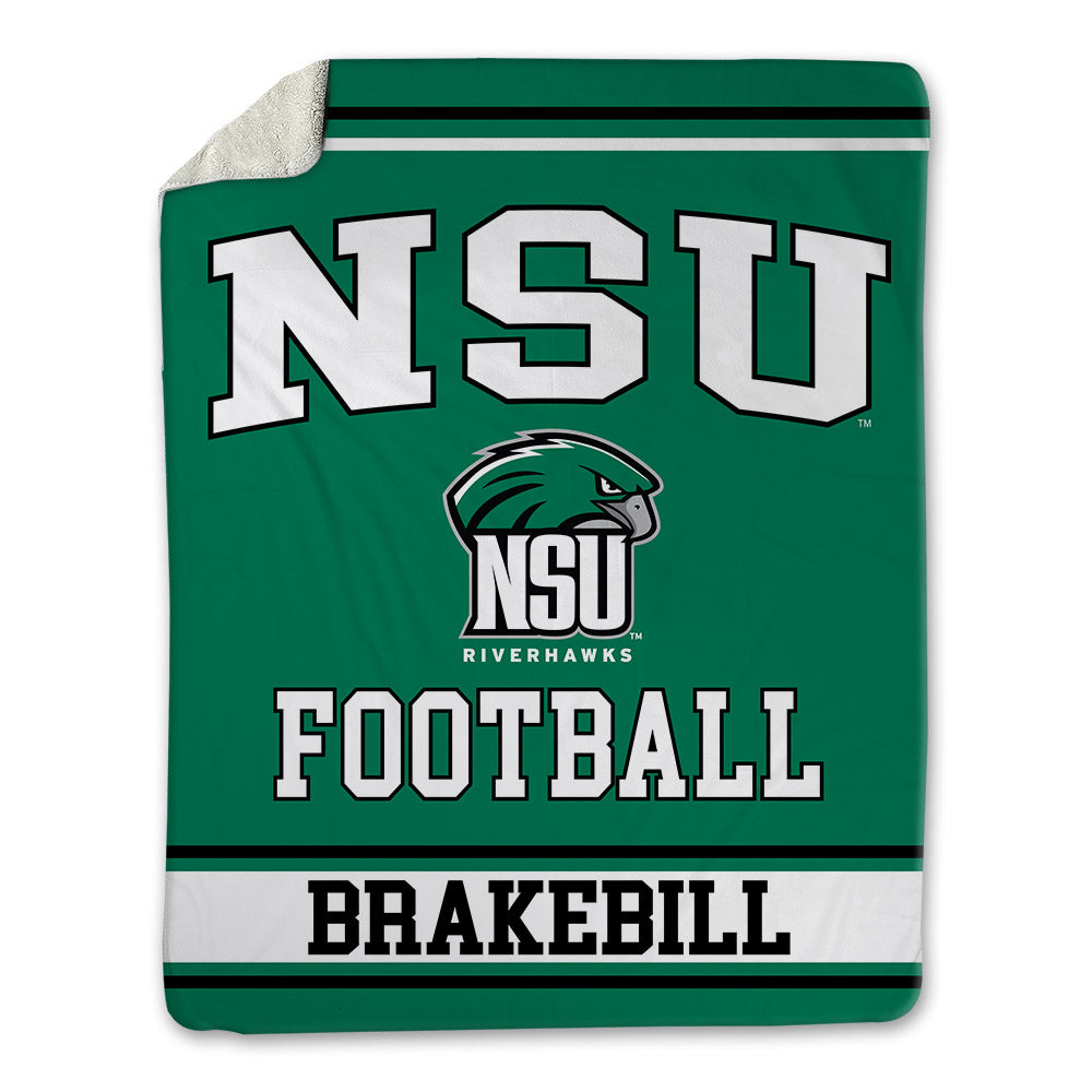 Northeastern State - NCAA Football : Kale Brakebill - Blanket-0