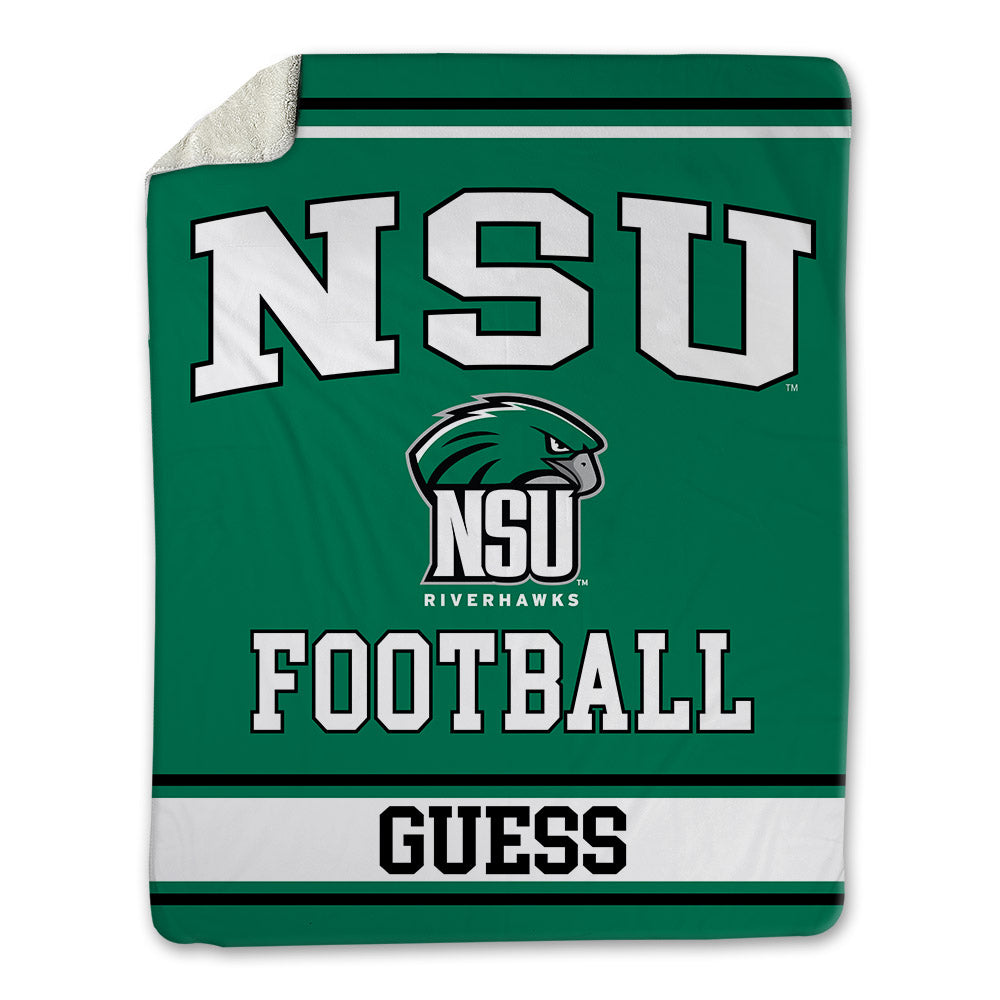 Northeastern State - NCAA Football : Ayden Guess - Blanket-0