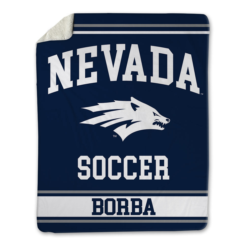 Nevada - NCAA Women's Soccer : Natalie Borba - Blanket-0
