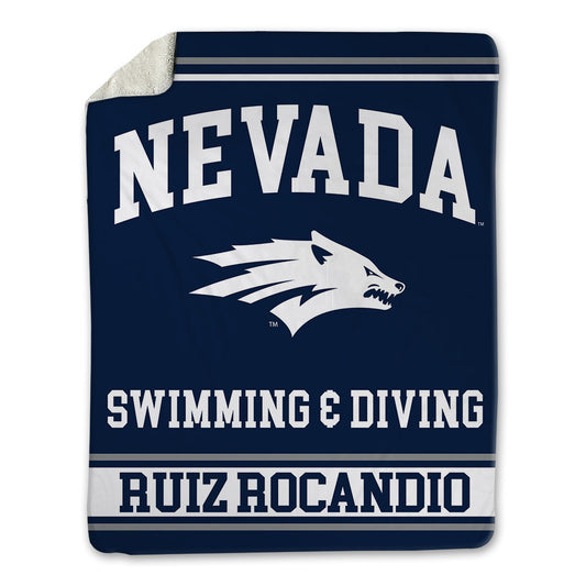 Nevada - NCAA Women's Swimming & Diving : Citlali Ruiz Rocandio - Blanket-0
