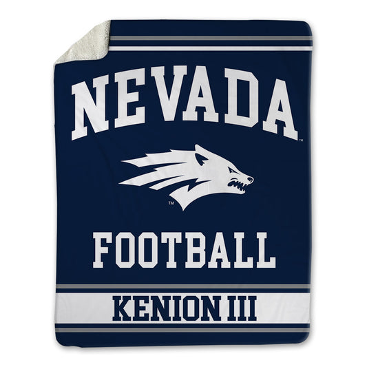 Nevada - NCAA Football : Murvin Kenion III - Blanket-0