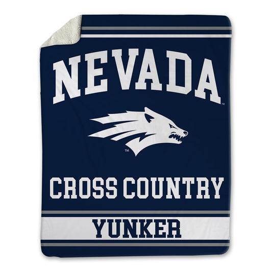Nevada - NCAA Men's Cross Country : Edward Yunker - Blanket-0
