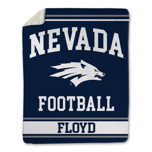 Nevada - NCAA Football : Nathaneal Floyd - Blanket-0