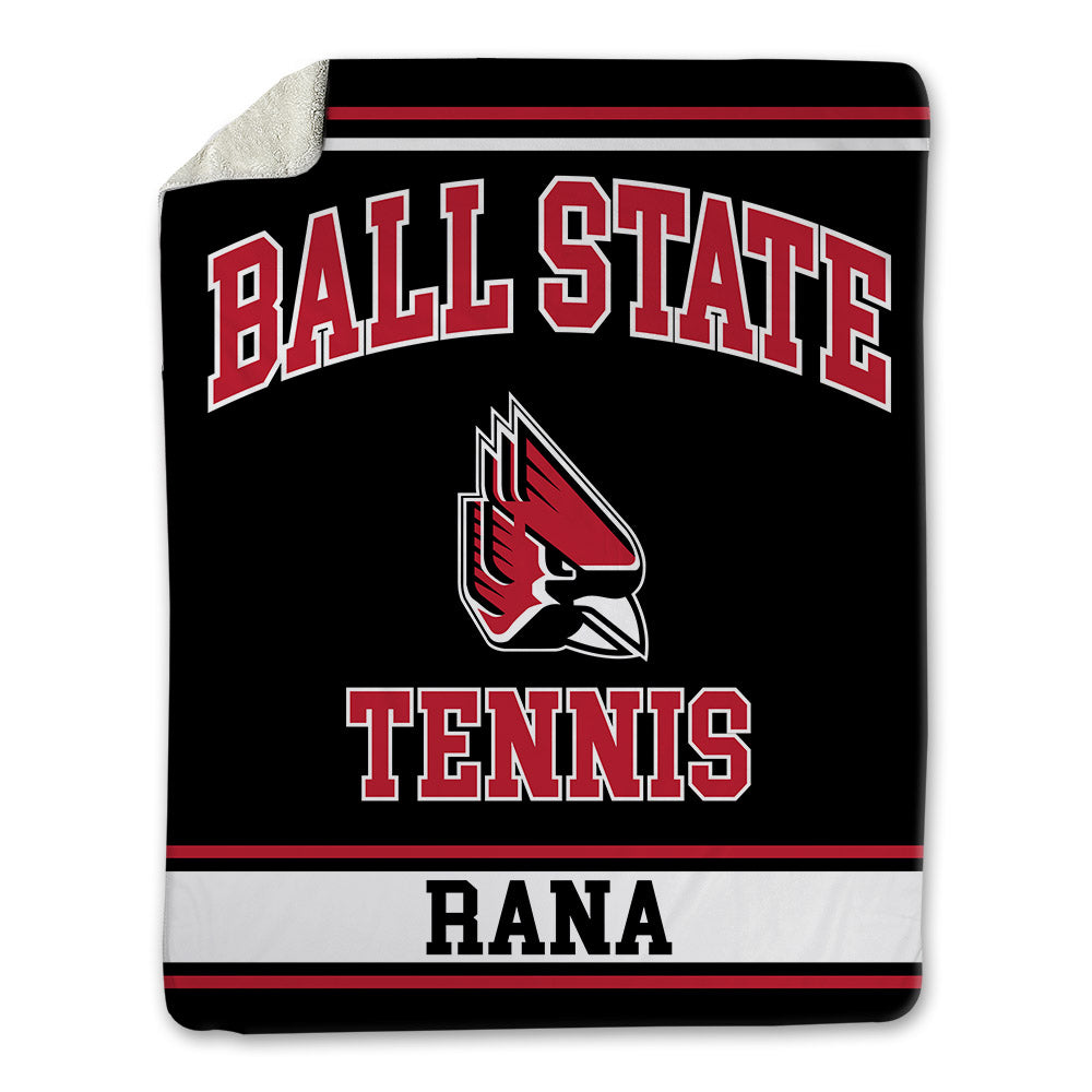Ball State - NCAA Women's Tennis : Priyanka Rana - Blanket-0