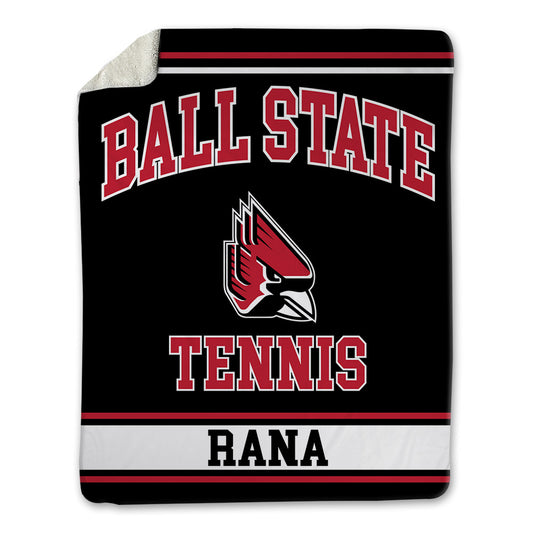 Ball State - NCAA Women's Tennis : Priyanka Rana - Blanket-0