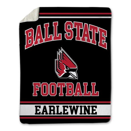 Ball State - NCAA Football : Cole Earlewine - Blanket-0