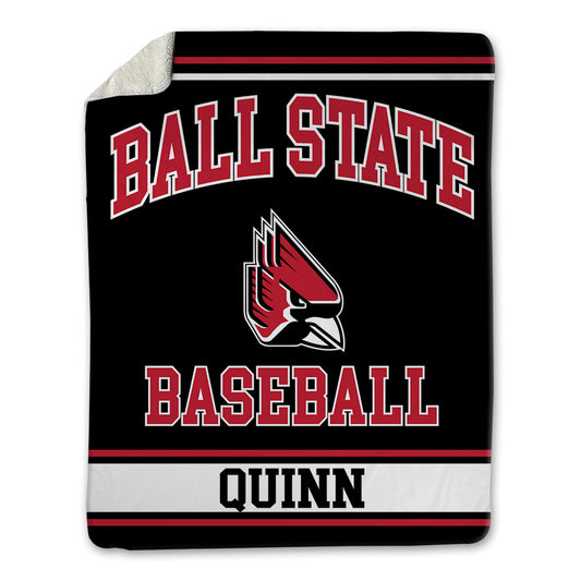 Ball State - NCAA Baseball : Owen Quinn - Blanket-0