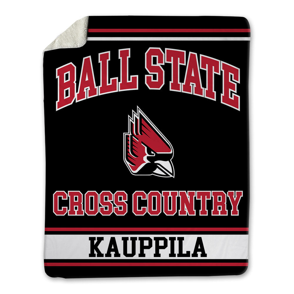 Ball State - NCAA Women's Cross Country : Kaitlyn Kauppila - Blanket-0