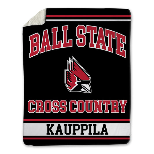 Ball State - NCAA Women's Cross Country : Kaitlyn Kauppila - Blanket-0
