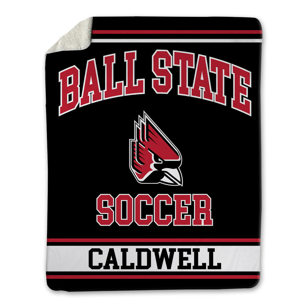 Ball State - NCAA Women's Soccer : Delaney Caldwell - Blanket-0