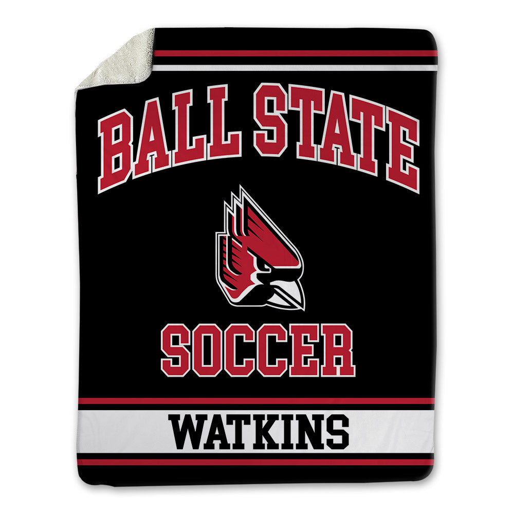 Ball State - NCAA Women's Soccer : Lexi Watkins - Blanket-0