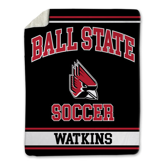 Ball State - NCAA Women's Soccer : Lexi Watkins - Blanket-0