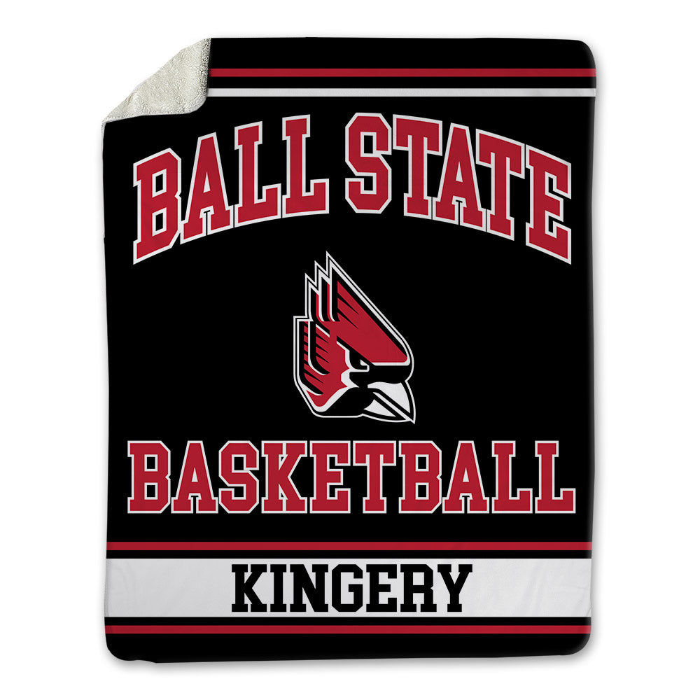 Ball State - NCAA Women's Basketball : Grace Kingery - Blanket-0