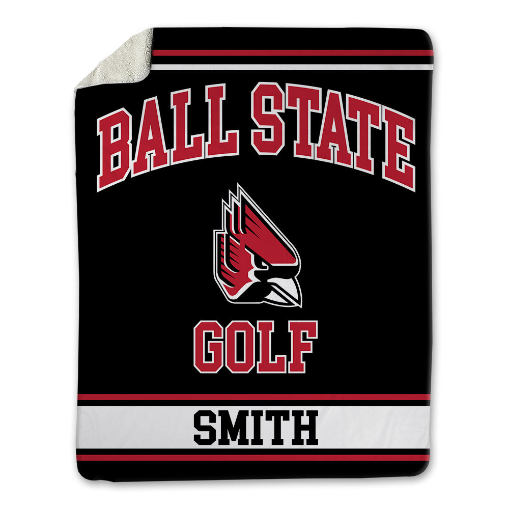 Ball State - NCAA Men's Golf : Carter Smith - Blanket-0