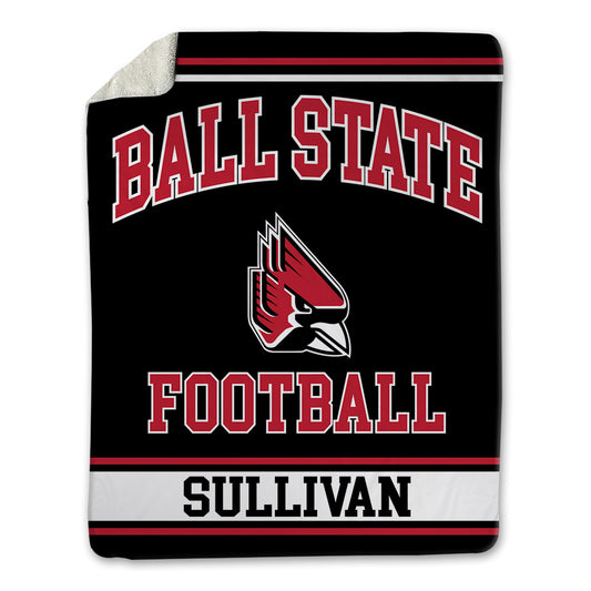 Ball State - NCAA Football : Max Sullivan - Blanket-0