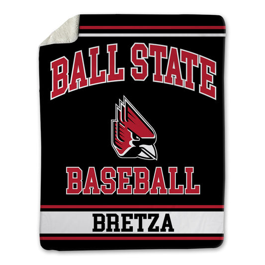 Ball State - NCAA Baseball : Zander Bretza - Blanket-0