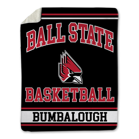 Ball State - NCAA Men's Basketball : Luke Bumbalough - Blanket-0