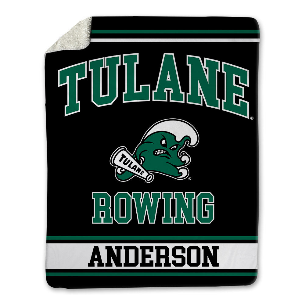 Tulane - NCAA Women's Rowing : Ava Anderson - Blanket-0