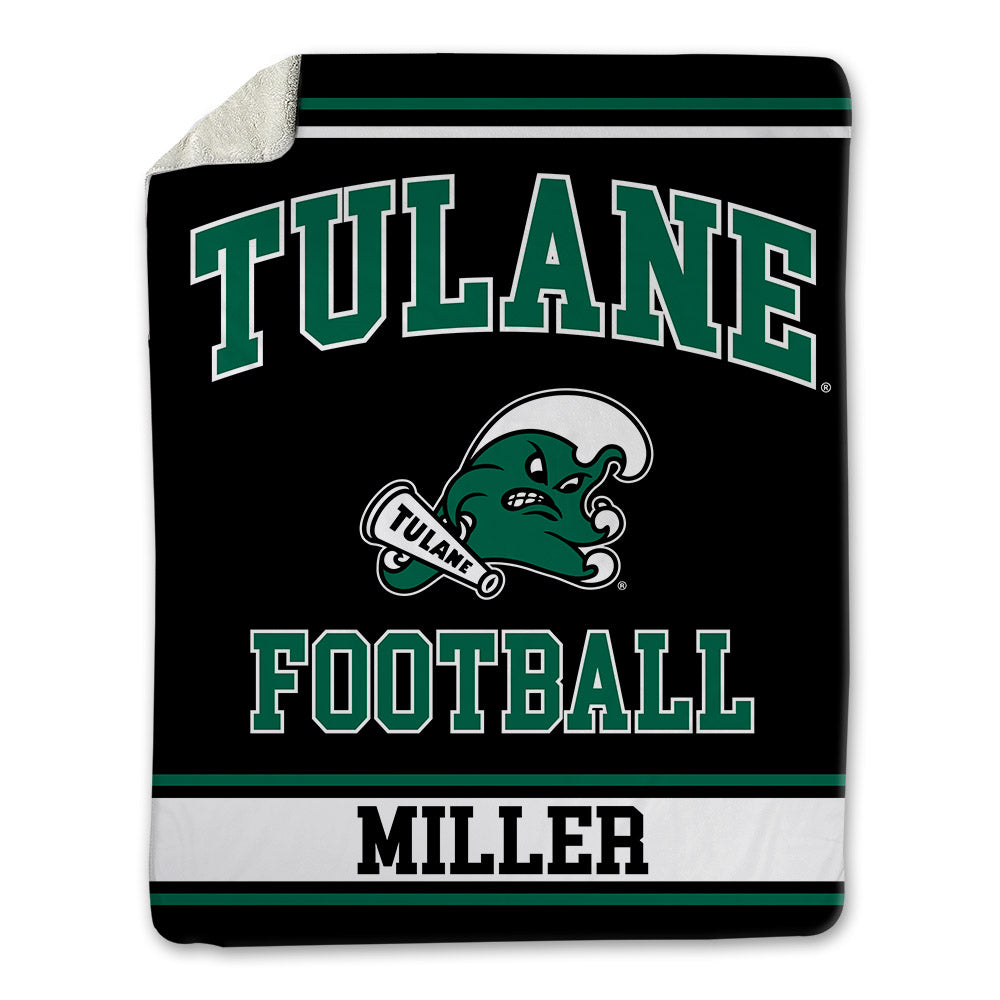 Tulane - NCAA Football : Anthony Miller - Blanket-0