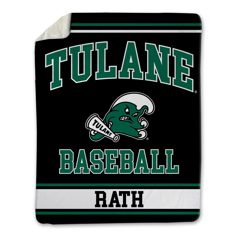 Tulane - NCAA Baseball : Aidan Rath - Blanket-0