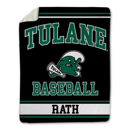 Tulane - NCAA Baseball : Aidan Rath - Blanket-0