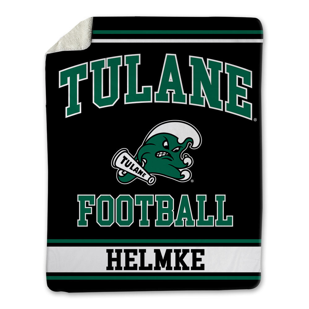Tulane - NCAA Football : Cooper Helmke - Blanket-0