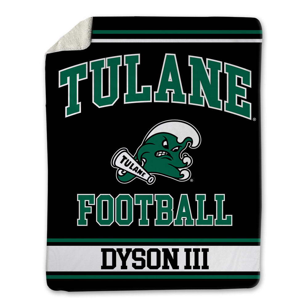 Tulane - NCAA Football : Harvey Dyson III - Blanket-0