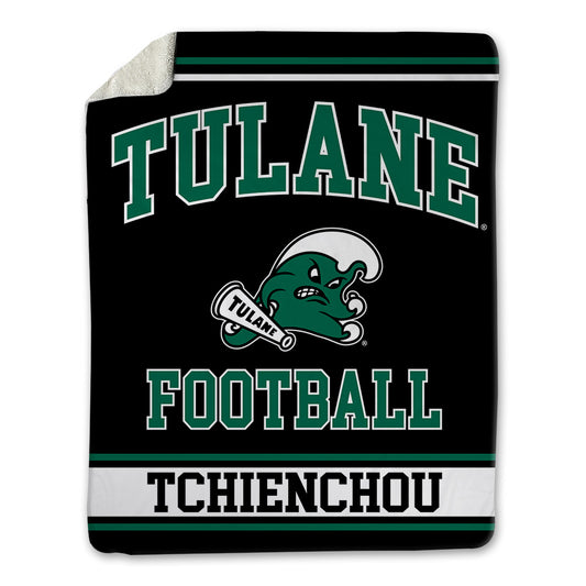 Tulane - NCAA Football : Jack Tchienchou - Blanket-0