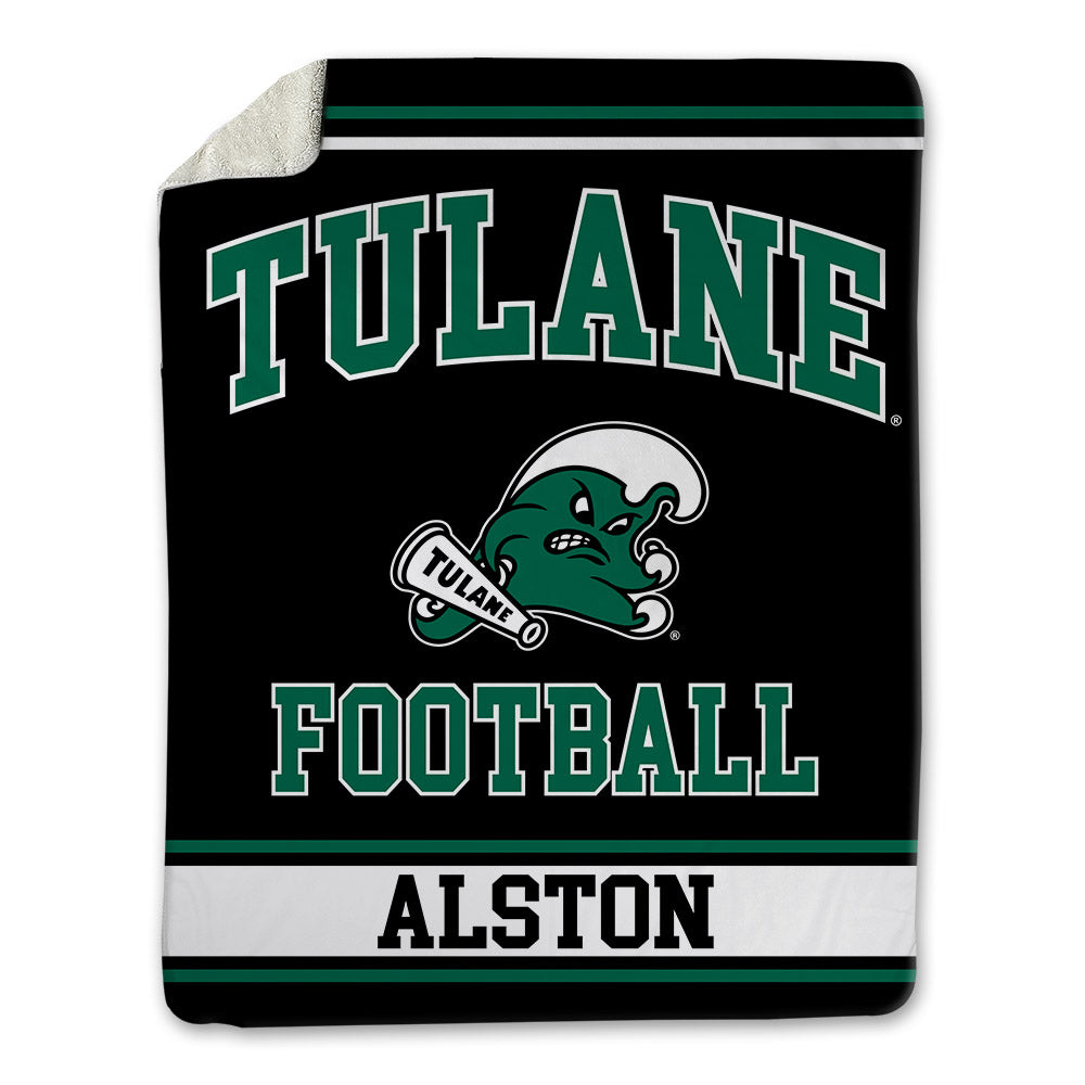 Tulane - NCAA Football : Nikolas Alston - Blanket-0