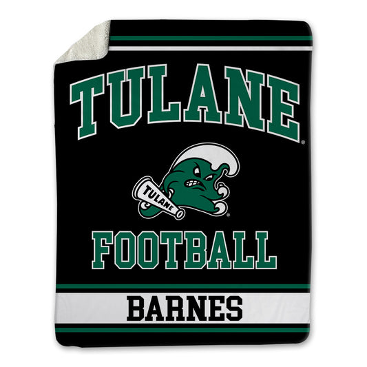 Tulane - NCAA Football : Arnold Barnes - Blanket-0