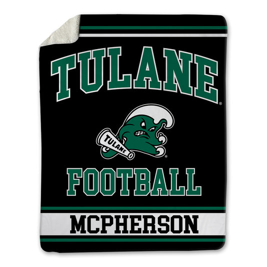 Tulane - NCAA Football : Grayson McPherson - Blanket-0