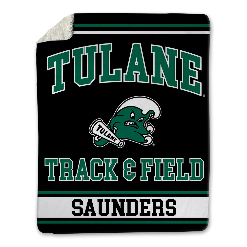 Tulane - NCAA Women's Track & Field : Ali Saunders - Blanket-0