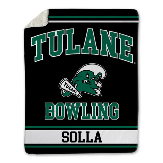 Tulane - NCAA Women's Bowling : Juanelyz Solla - Blanket-0