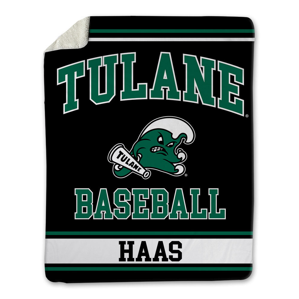 Tulane - NCAA Baseball : Matthias Haas - Blanket-0