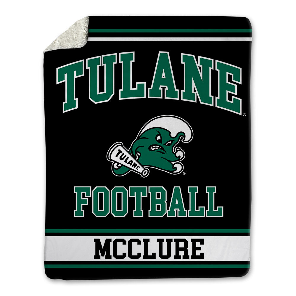Tulane - NCAA Football : Jamauri McClure - Blanket-0