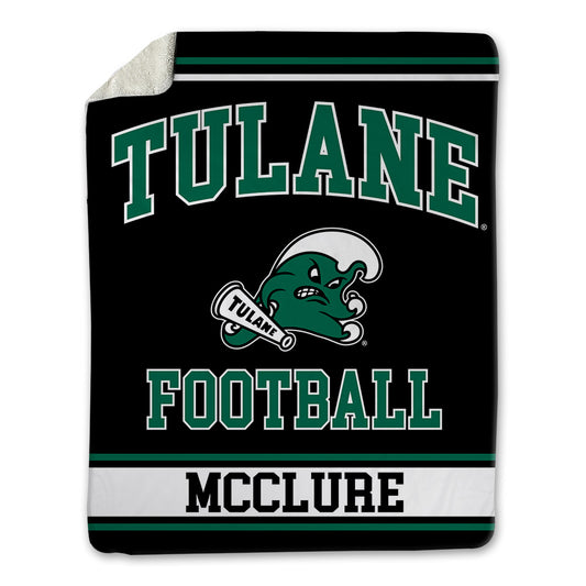 Tulane - NCAA Football : Jamauri McClure - Blanket-0