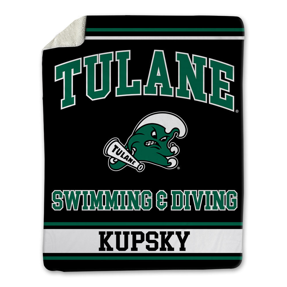 Tulane - NCAA Women's Swimming & Diving : Mary Kupsky - Blanket-0