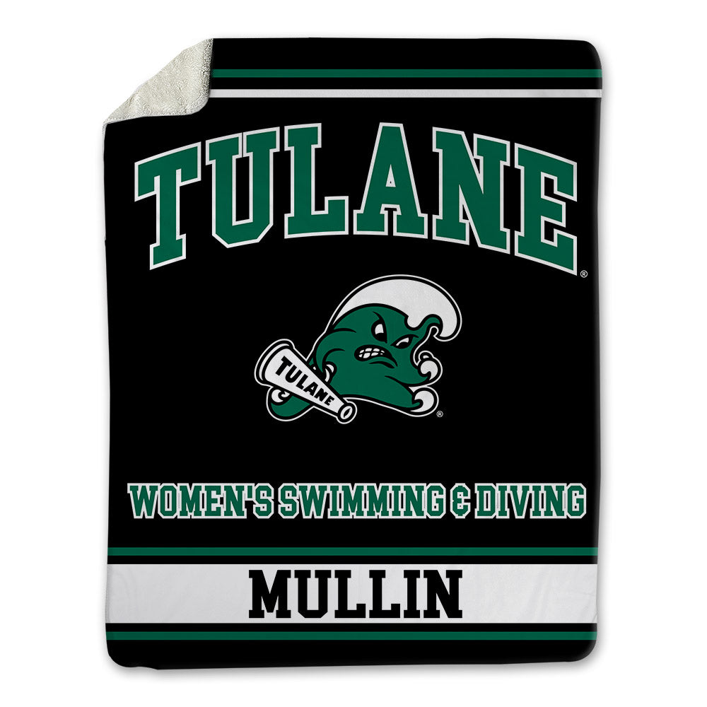 Tulane - NCAA Women's Swimming & Diving : Sydney Mullin - Blanket-0