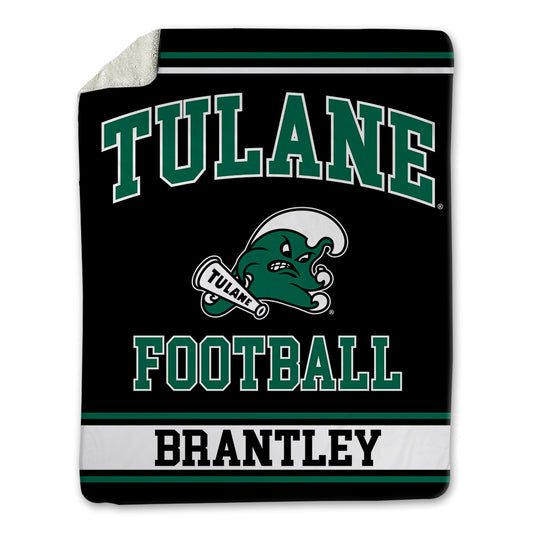 Tulane - NCAA Football : Joshua Brantley - Blanket-0