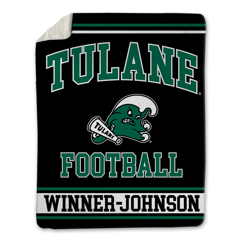 Tulane - NCAA Football : Dallas Winner-Johnson - Blanket-0